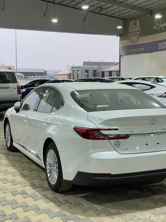 تويوتا كامري 2025 LE ابيض سعودي كاش او اقساط 5