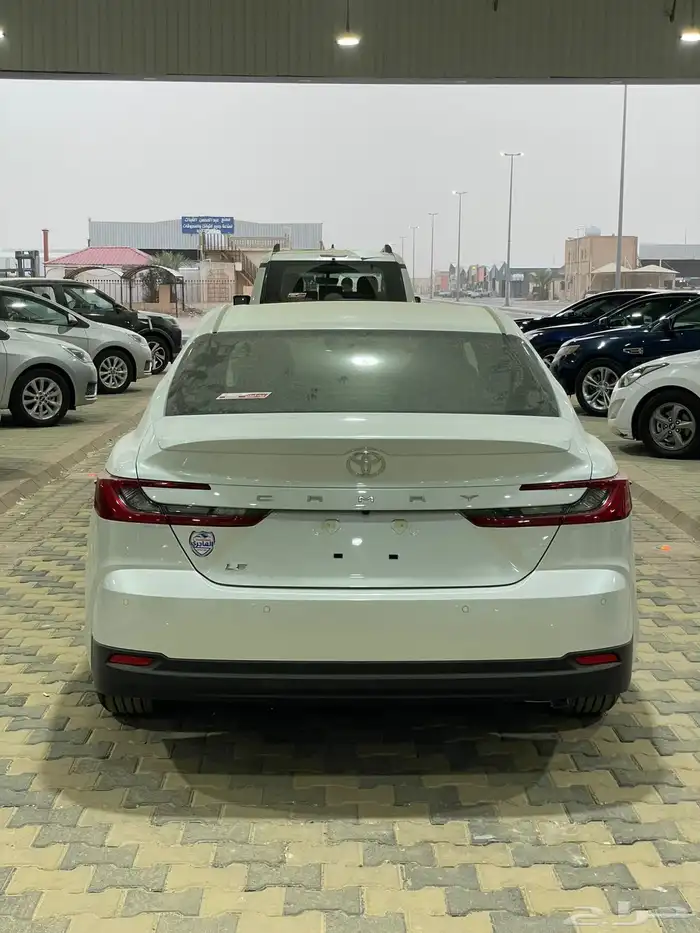 تويوتا كامري 2025 LE ابيض سعودي كاش او اقساط 4