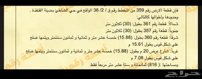 للبيع ارض بمخطط الشاطئ 3 0