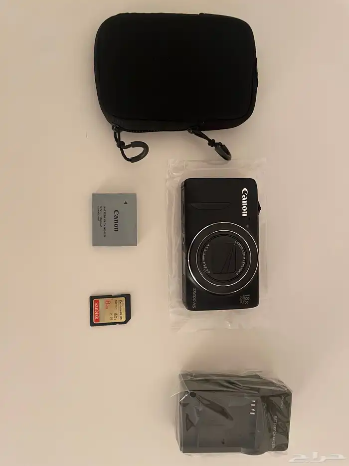 Canon power shot sx600 hs مع ملحقاتها 0