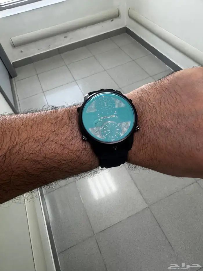 ساعه بوليس اصليه مقاس46 1