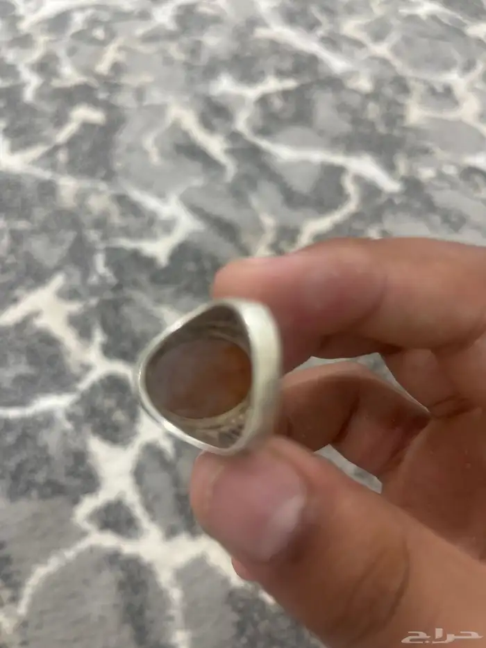 خاتم فضه للبيع عيار 925 4