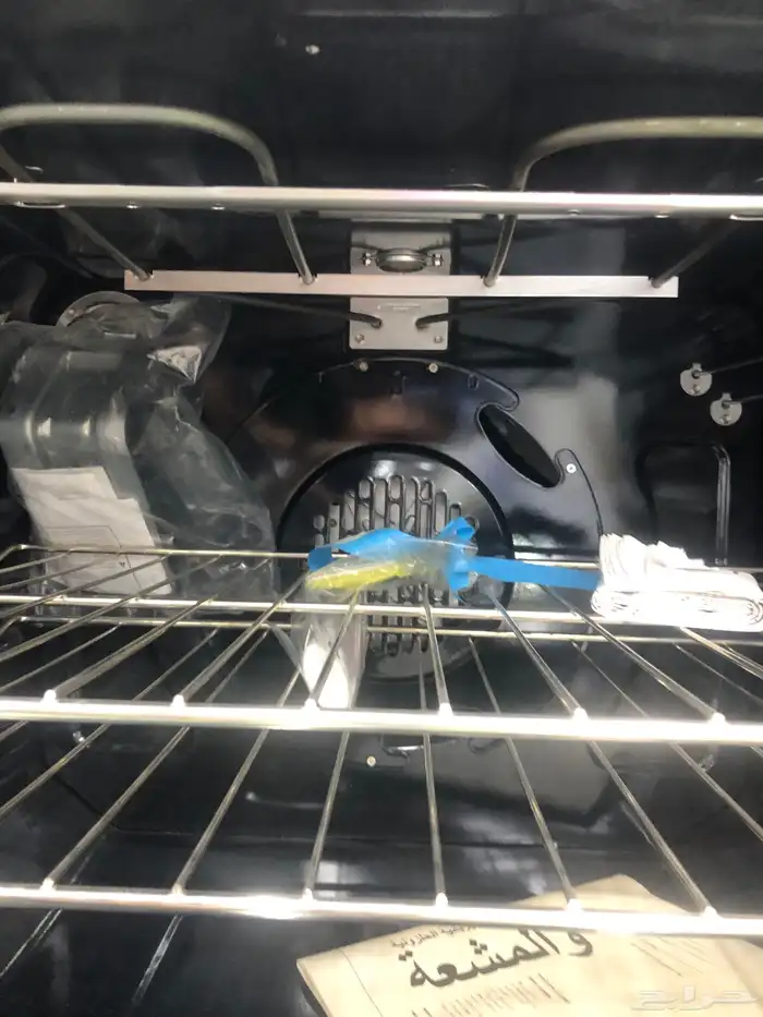 جنرال الكتريك فرن كهربائى سيراميك 5 عيون استيل 7