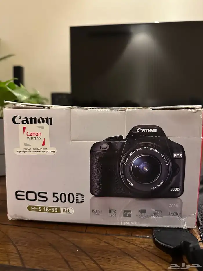 كاميرا كانون D500 بكامل ملحقاتها   عدستين 2