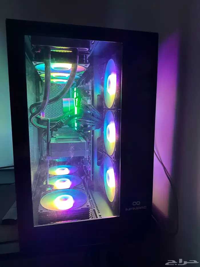 تجميعة RTX 4060 Ti مع شاشة 144Hz ووندوز أصلي شبه جديدة 0