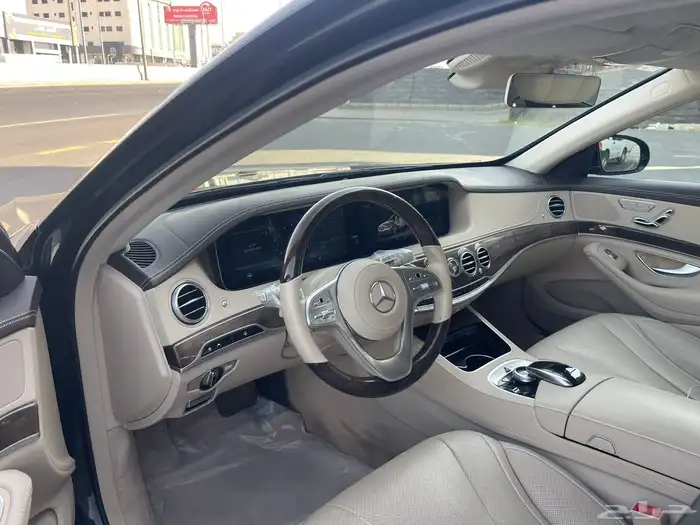 مرسيدس 2020 يخت S450 جفالي 3 أزرار شبه الجديد 5