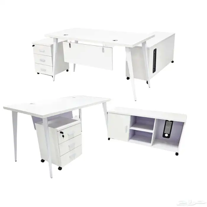 مكاتب مودرن مع ملحق ( 120 2