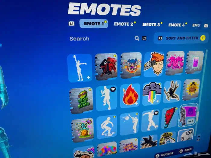 حساب فورت نايت يوجد ايبك اساسي و مربوط ب حساب سوني 41