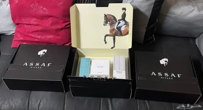 بوكس عساف بقراطيسه اروقيت كوميت200مل ووايلد كولت125مل وعينات 1