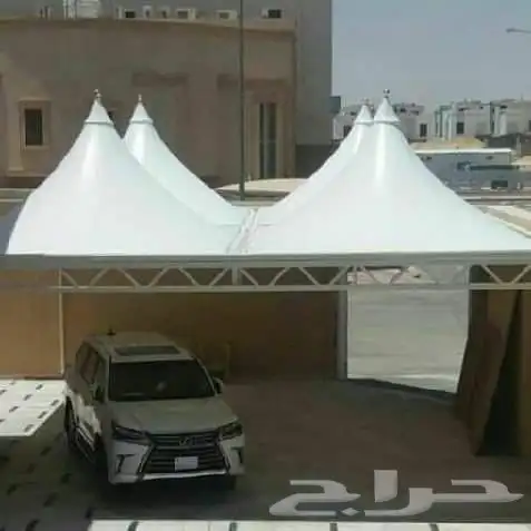 مظلات سواتر هناجر جلسات خارجيه وتنسيق حدائق 0