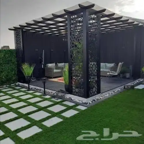 مظلات سواتر هناجر جلسات خارجيه وتنسيق حدائق 1