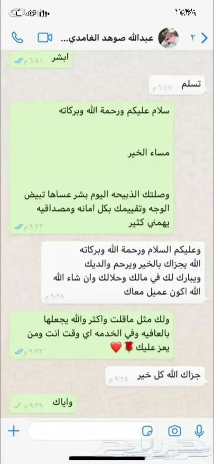 ذبايح حري وسواكني وتيوس مع الذبح والتوصيل راجع التقيمات 99