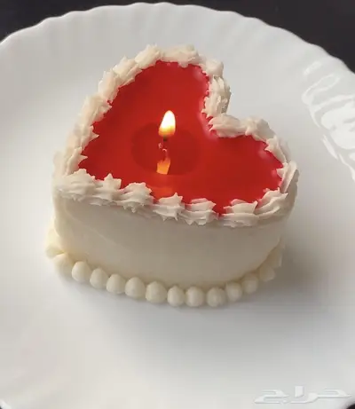 شمعه الكيك بالفراوله 3