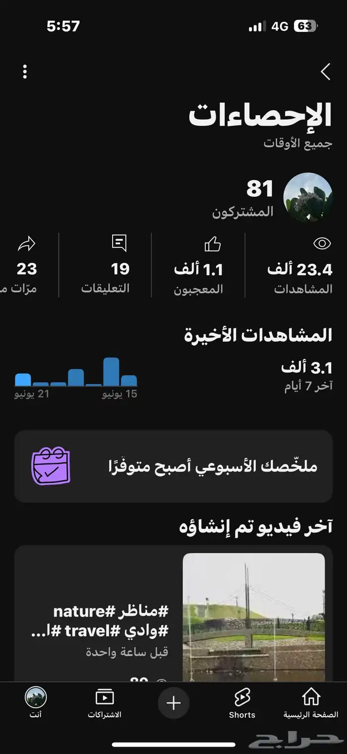 قناة يوتيوب البيع مستعجل جدا 16