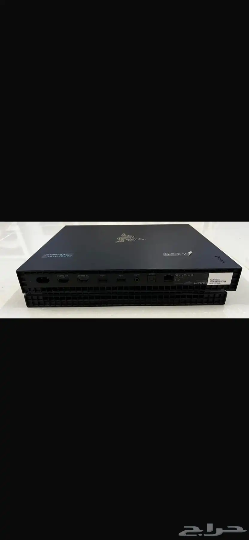 اكس بوكس ون اكس 1تيرا 4k 120hzالجهاز نضيف جدا  مع يد جديده 3