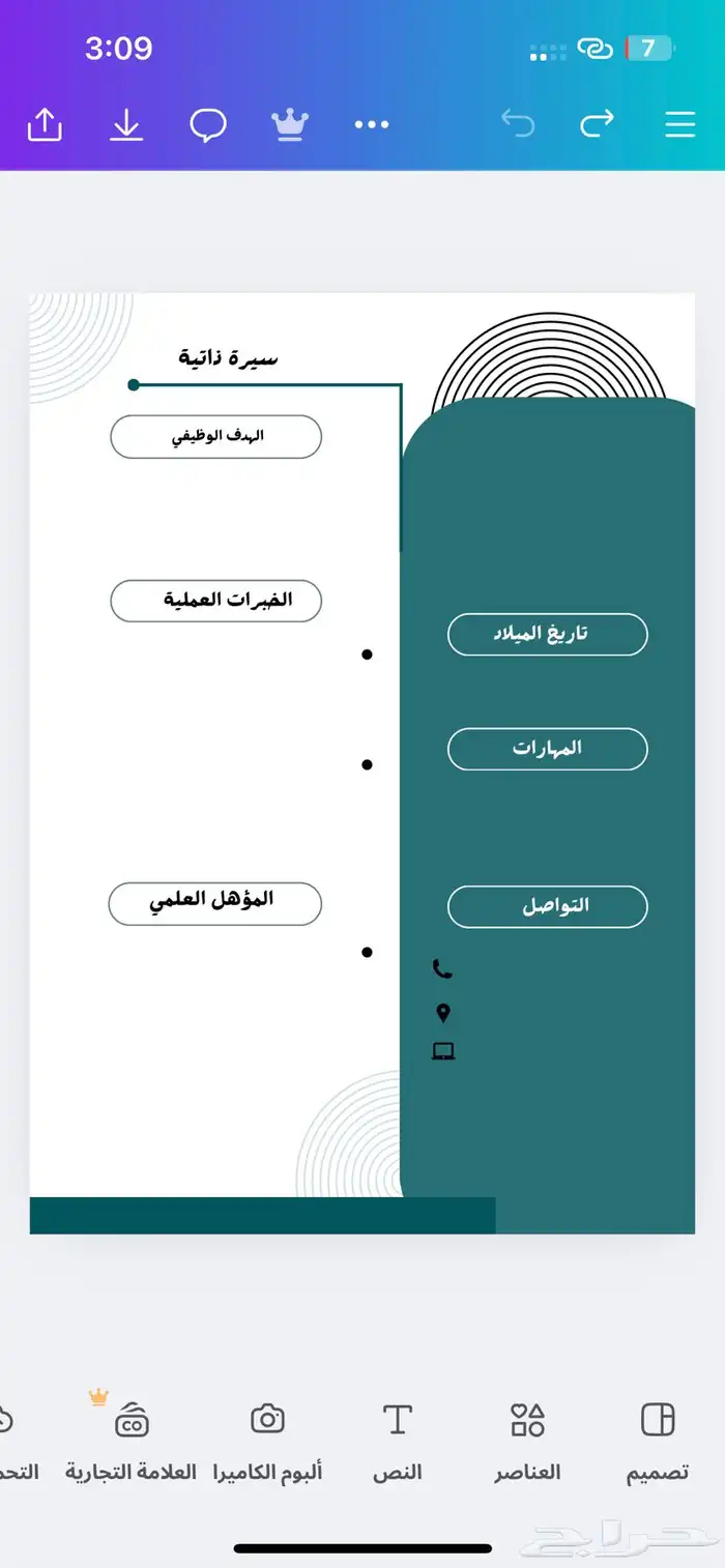 سيره ذاتيه 1