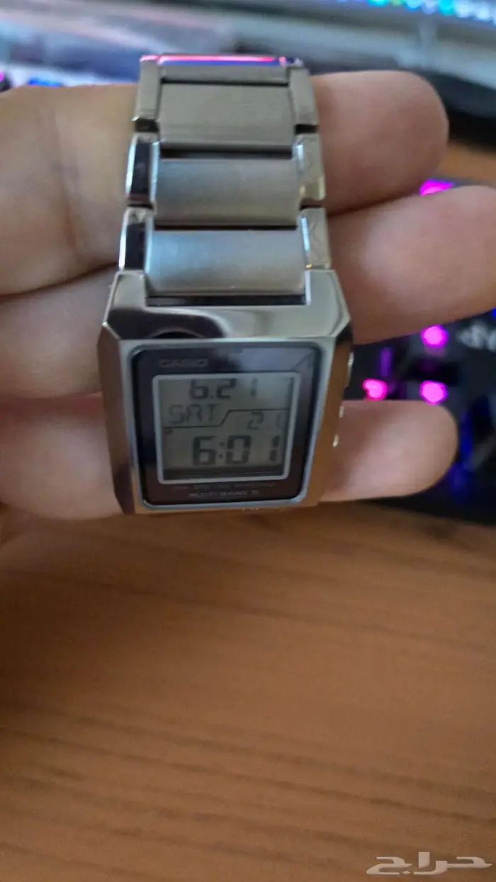 ساعة كاسيو نادره جدا اصدار ياباني Casio i-Range Titunium 7