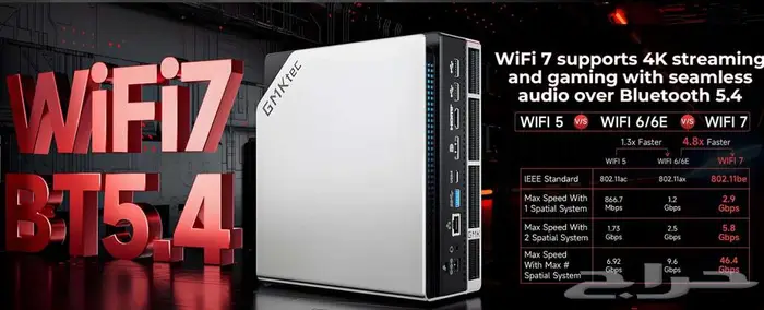 كمبيوتر جيمينج مونتاج وشغل احترافي GMKtec EVO X2 AI Max 10
