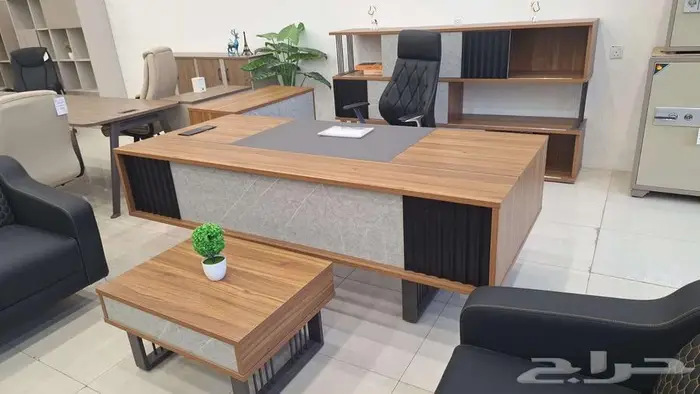 أثاث مكتب جديد مكاتب وكراسي وطاولات اجتماع وكنب 13