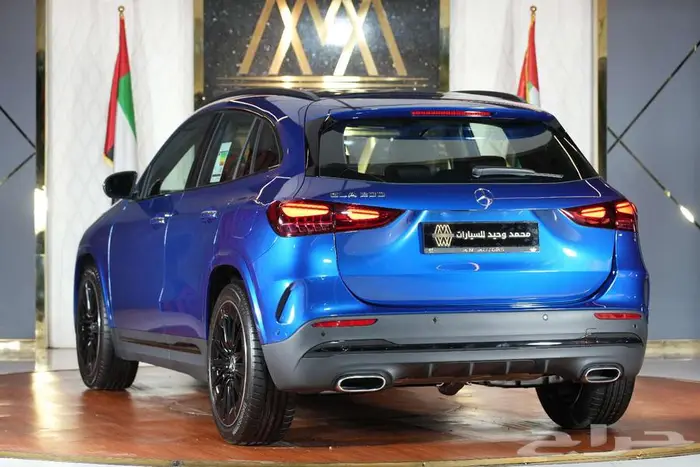 مرسيدس GLA 200 موديل 2024 أصفار خليجي أزرق أسود 5