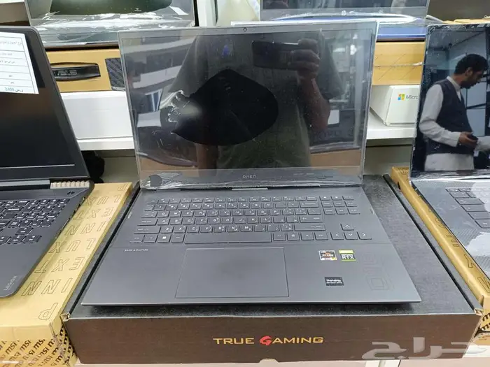 لابتوب HP OMEN RTX 3070 8GB مع معالج Ryzen 7 شاشة 144Hz 0