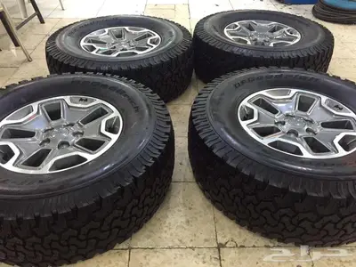 يتوفر جنوط ألجيب الشروكي ورانجلر اصلية وكالة 12