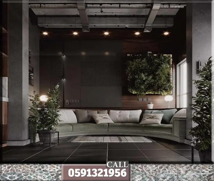 أثاث و ديكور محلات تصاميم سبا تصميم صالون رجالي.نسائي و كافي 13
