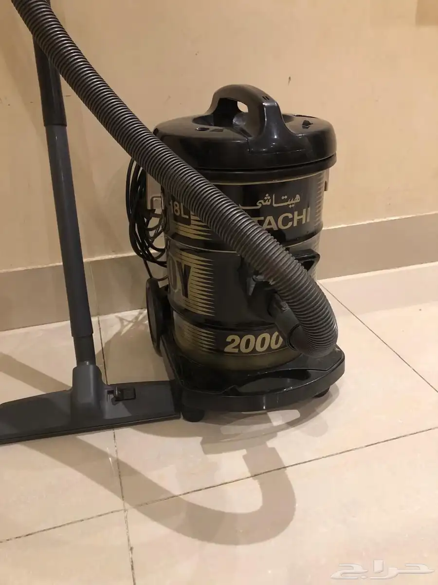مكنسة هيتاشي ياباني 2000   1800 واط برميل 1
