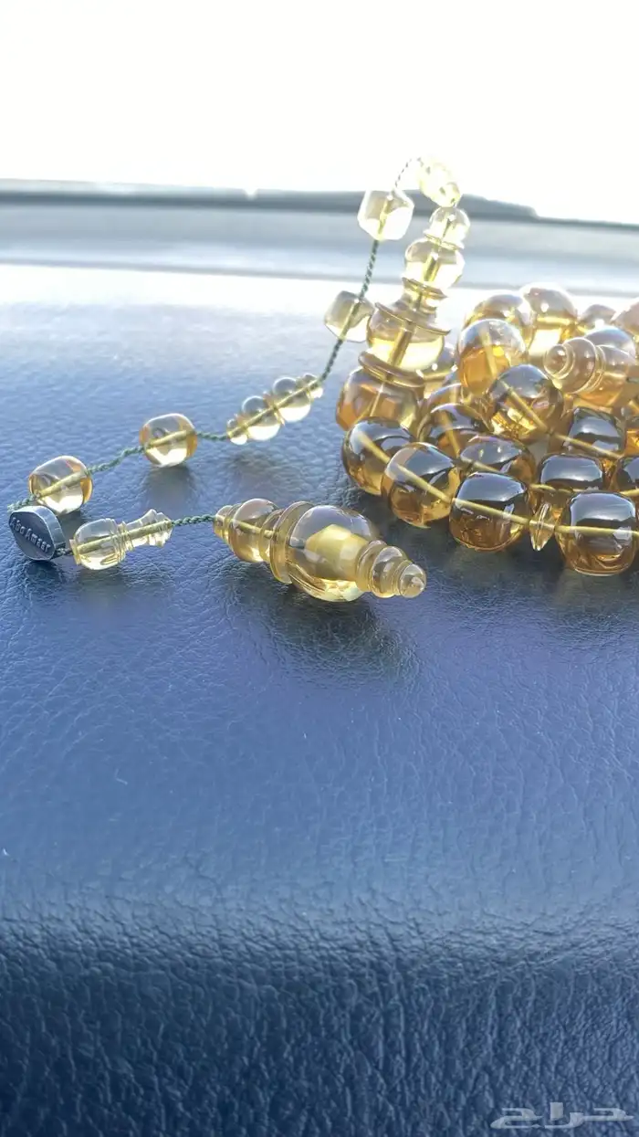 سبحة بكالايت الماني صب قديم لون كولا مميز 21