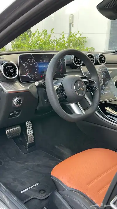 مرسيدس C200 Kit AMG 2024 اصفااار 19