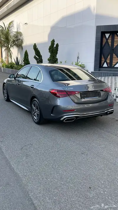 مرسيدس C200 Kit AMG 2024 اصفااار 7