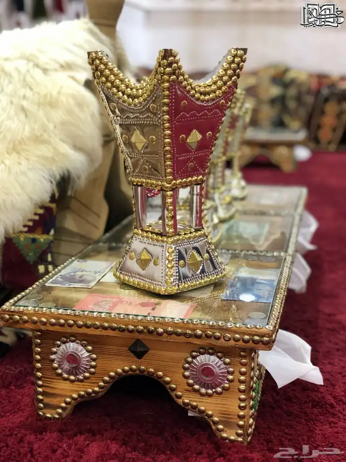 مباخر حائل من خشب الأثل نحت 9