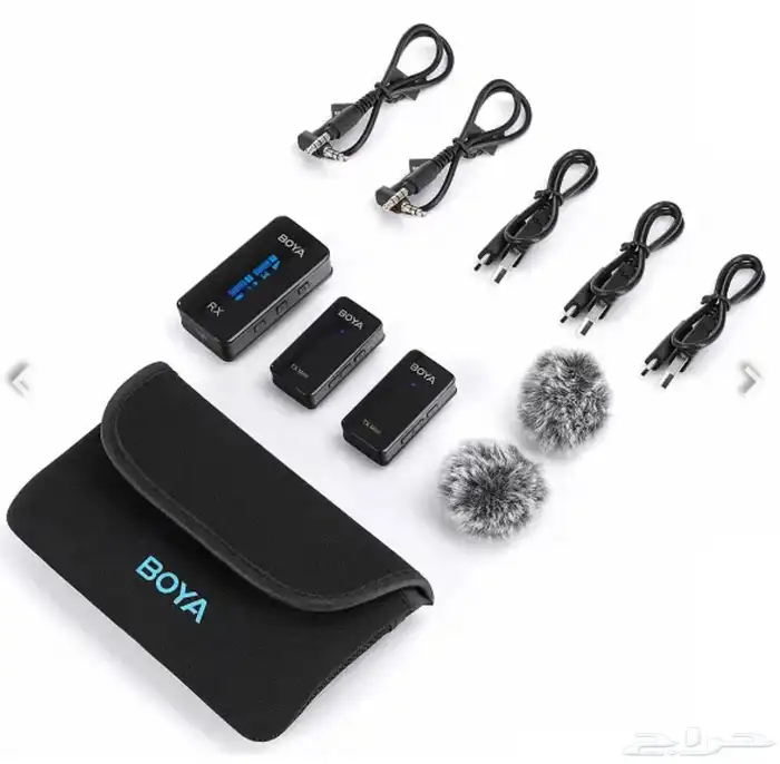 مايكروفون لاسلكي احترافي من بويا Boya 2