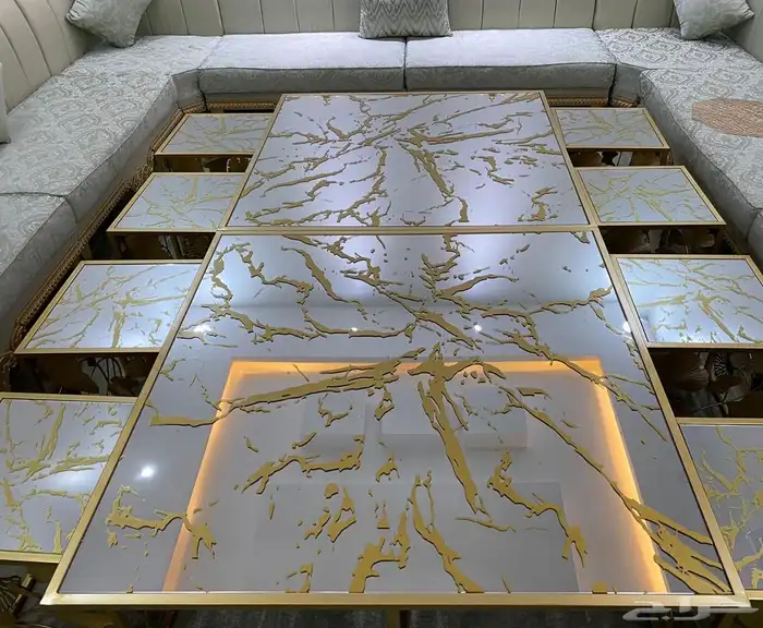 طاولتين طقم مع ضيافه 800 1