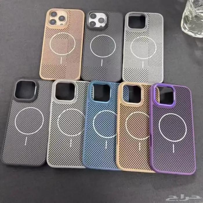 جرابات ايفون 15و 16 تدعم الماج سيف الشحن لاسلكي 8