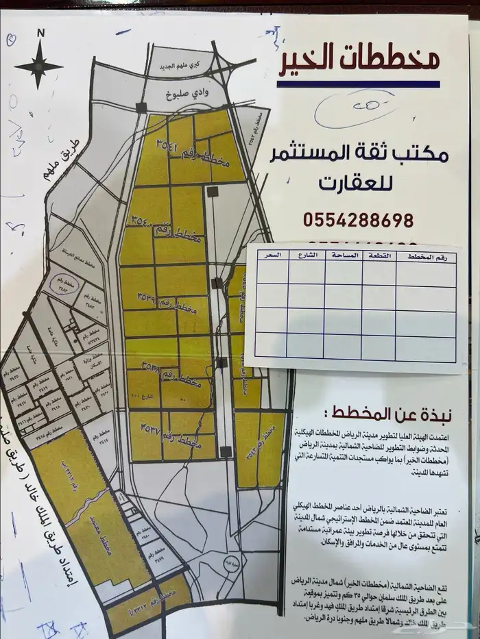مخطط الخير 3541 0