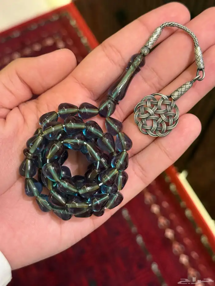 مسابيح زعفراني طربزونة فضة 5