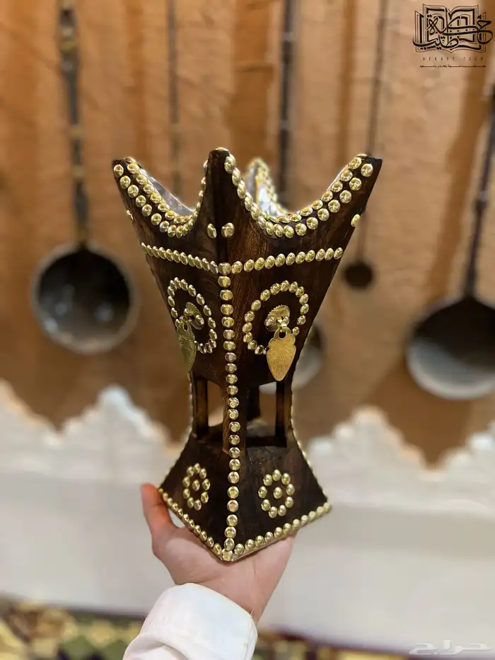 مباخر حائل من خشب الأثل نحت 4