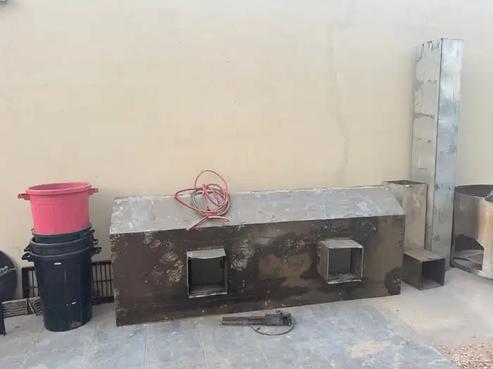 مدخنة او شفاط ستيل 4