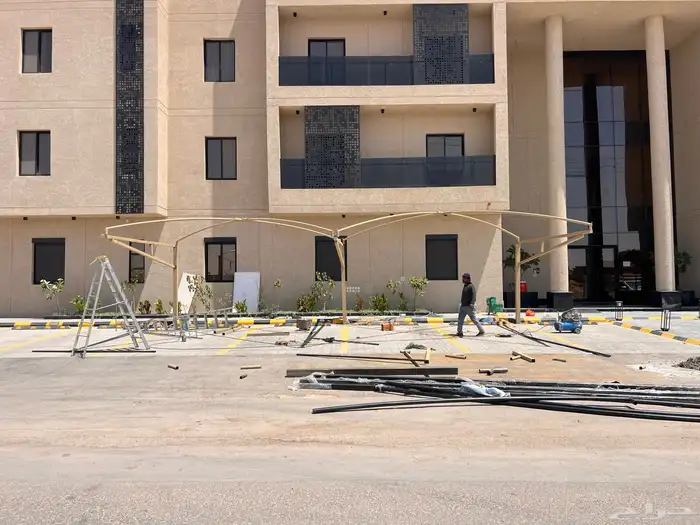 مظلات مواقف سيارات مظلات ليزر 15