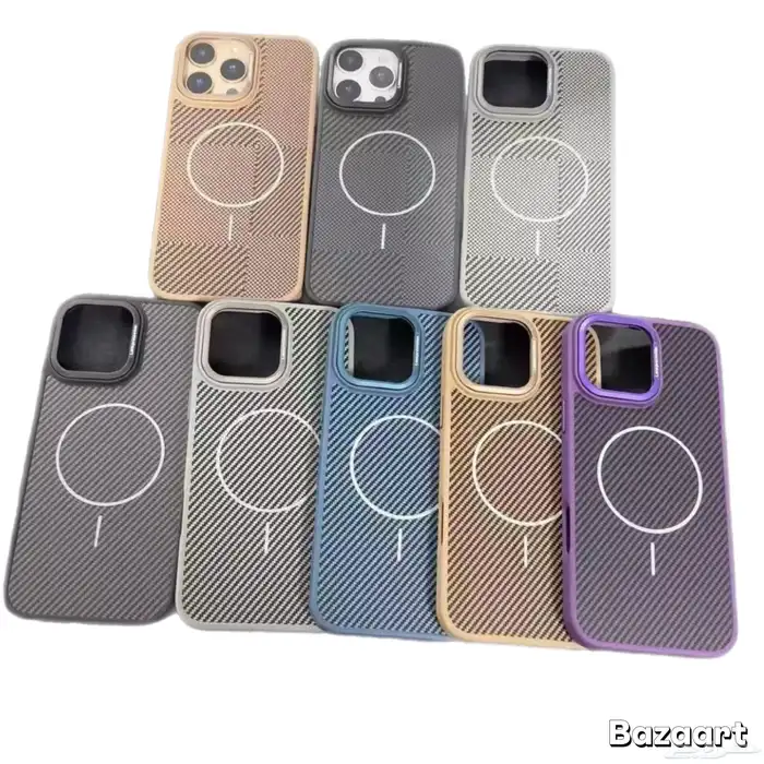 جرابات ايفون 15و 16 تدعم الماج سيف الشحن لاسلكي 2