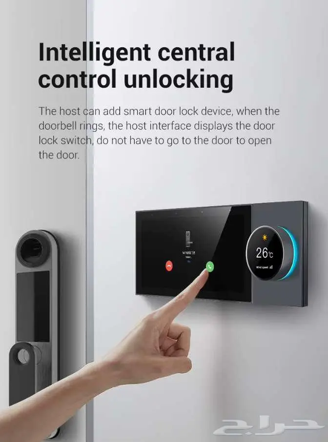 شاشة رئيسية سمارت هوم smart home يحول بيتك بنظام البيت الذكى 2