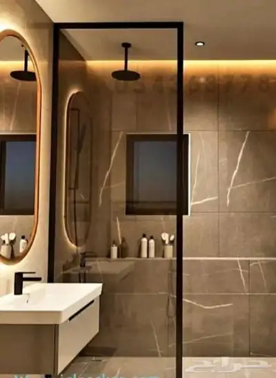 زجاج شاور حمامات 1