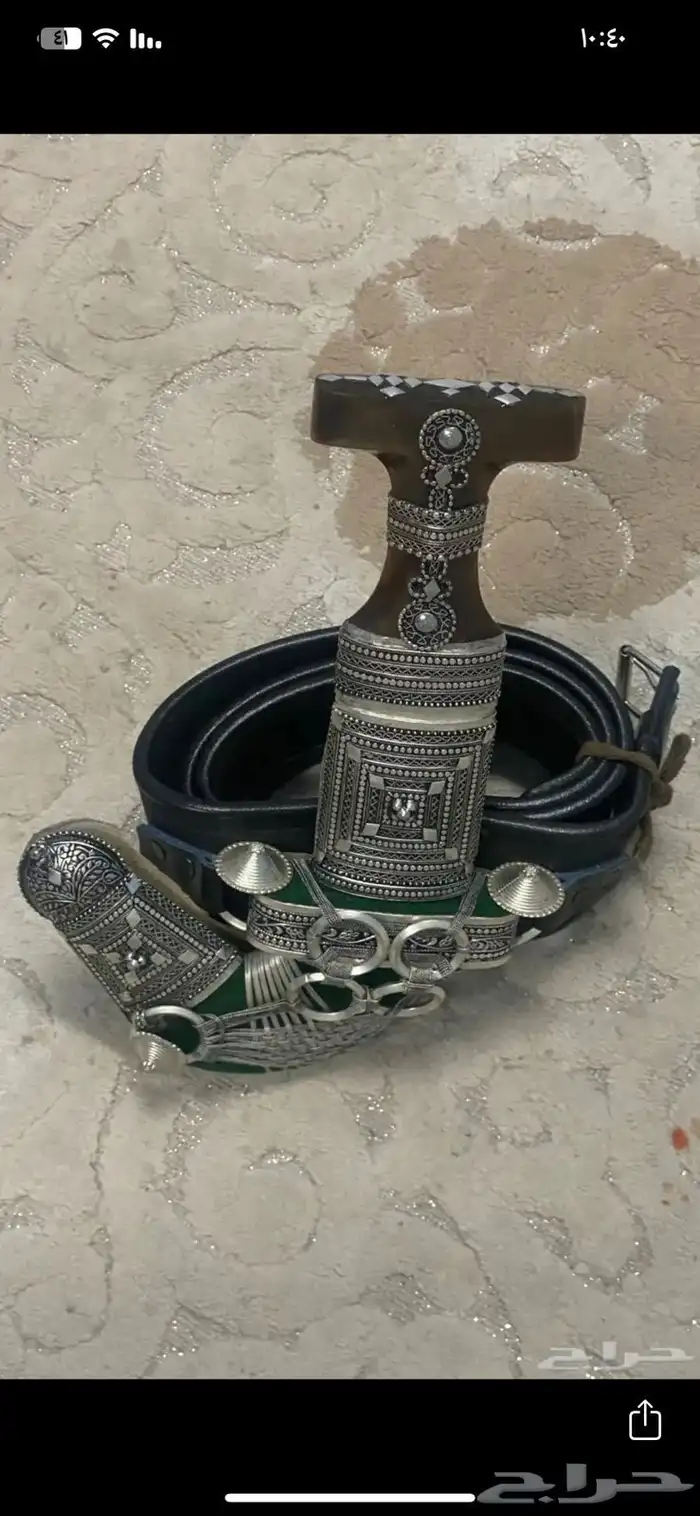 جنبيه خنجر قرن للبيع 0