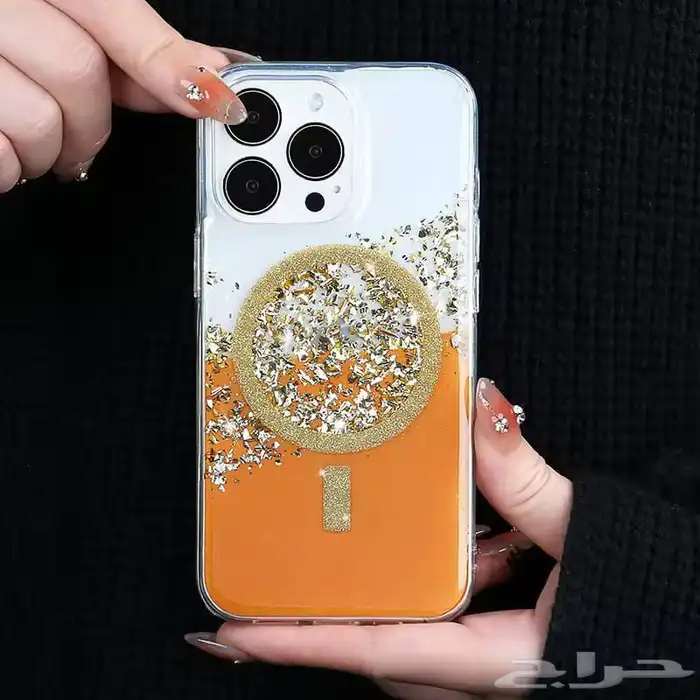 جرابات ايفون 15و 16 تدعم الماج سيف الشحن لاسلكي 12