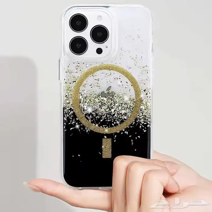 جرابات ايفون 15و 16 تدعم الماج سيف الشحن لاسلكي 15