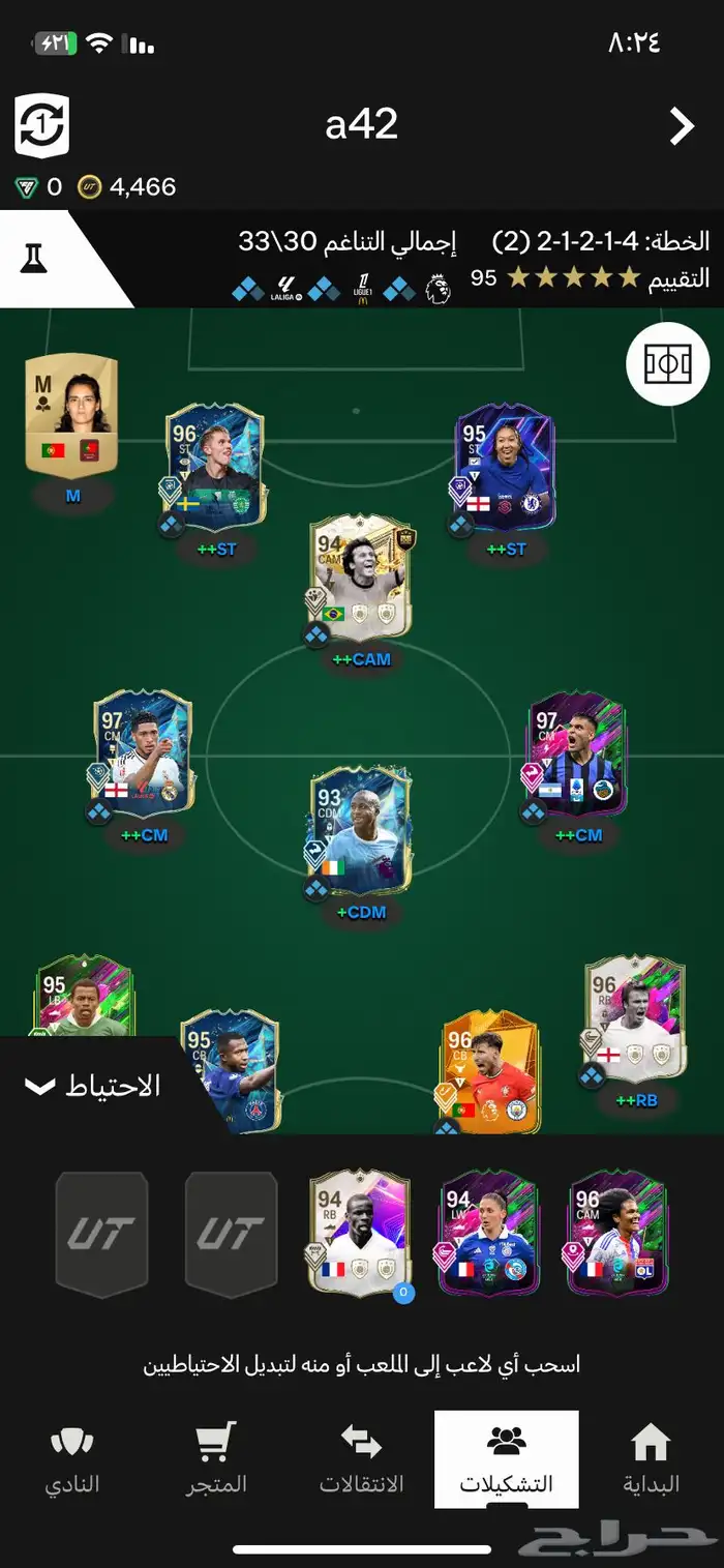 للبيع حساب فيفا 2