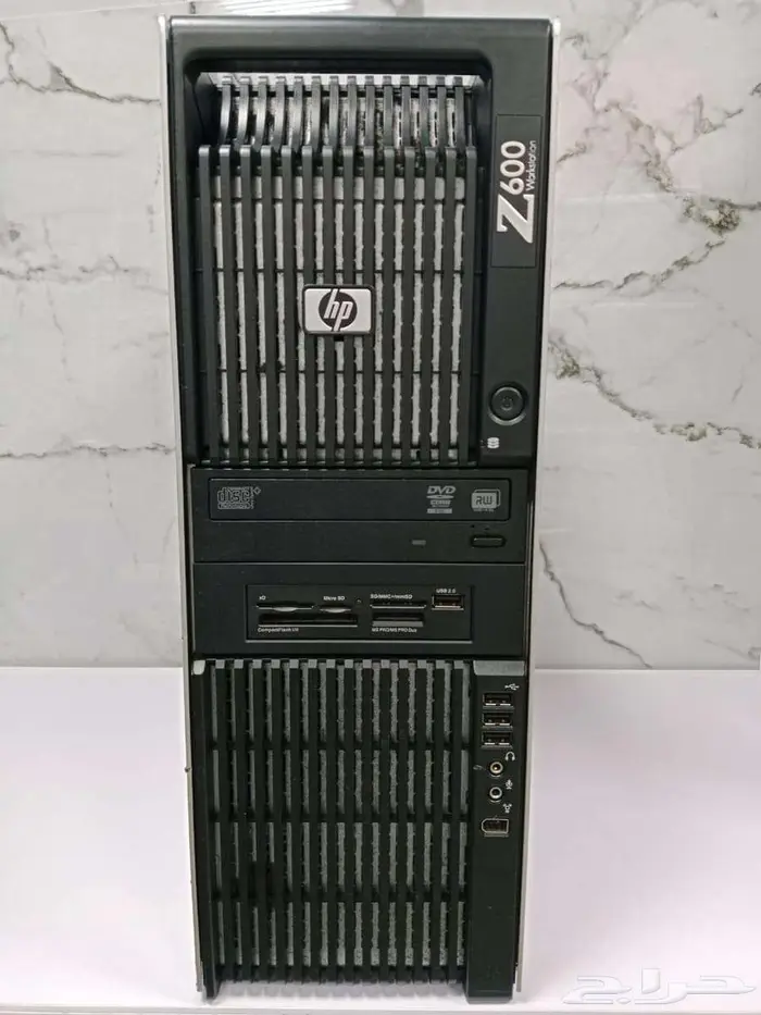 كمبيوتر رسيرفر ورك ستيشن Z600 انتل زيون هارد1تيرا الرام 48 0