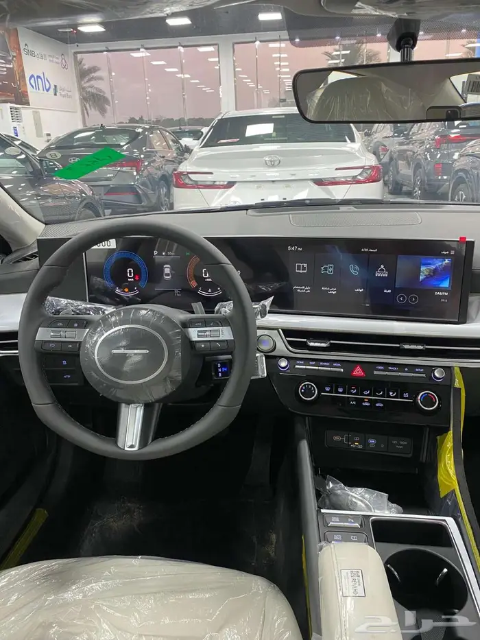 سوناتا سمارت 2025 فضي مطفي 1