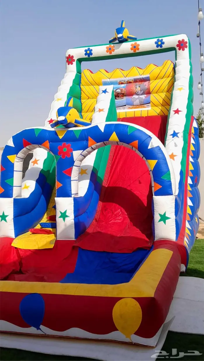 ملعب صابوني نطيطه الرمال .نطيطات مائيه الرياض 0